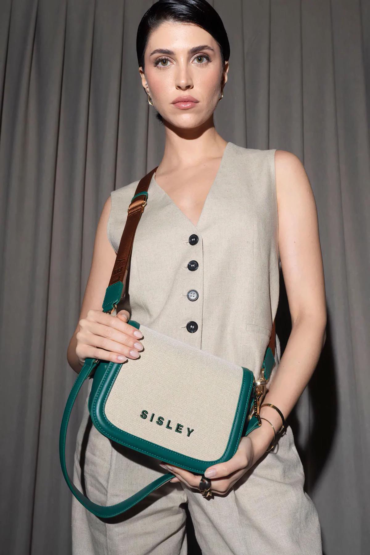 Sısley SLY074 Omuz Çantası Yeşil