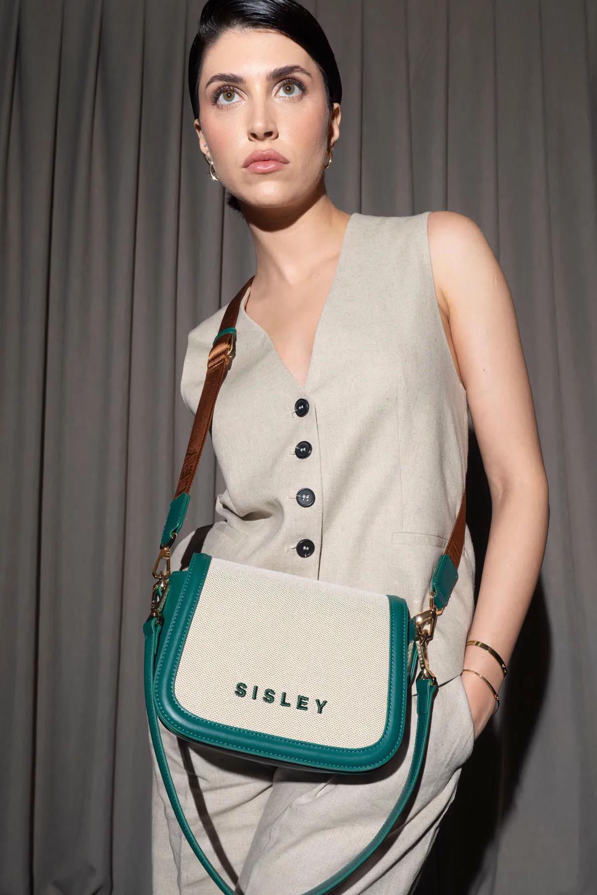 Sısley SLY074 Omuz Çantası Yeşil