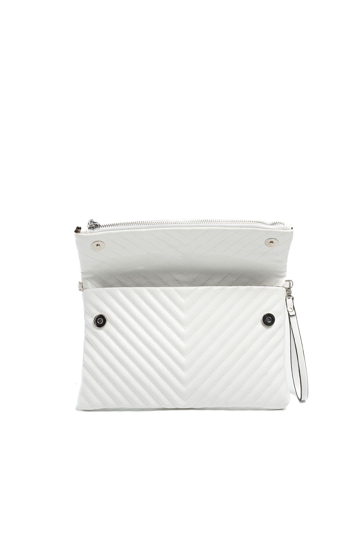 Silver & Polo SP1134 Kadın Portföy & Clutch Beyaz