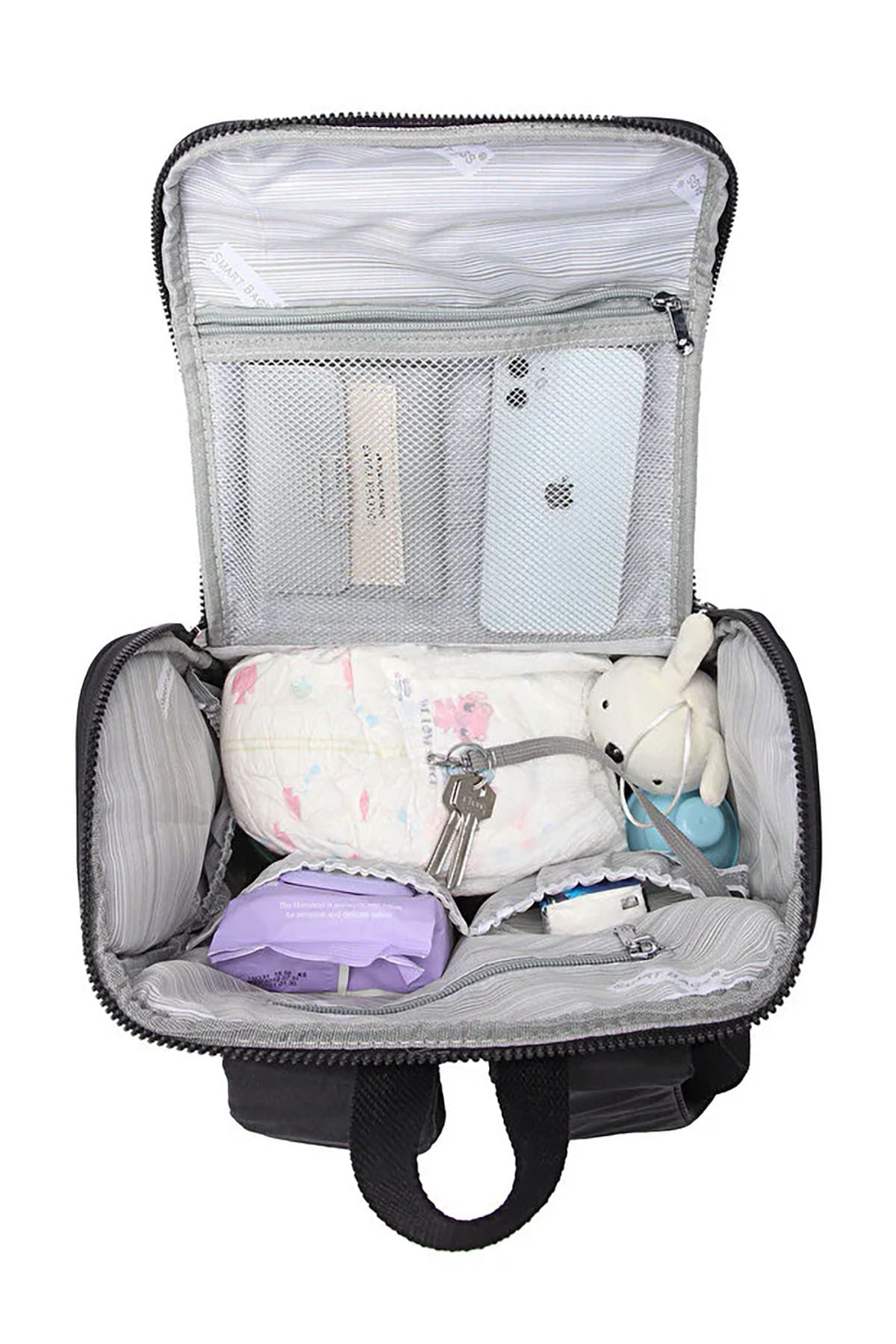 Smart Bags 3000 Sırt Çantası Mürdüm