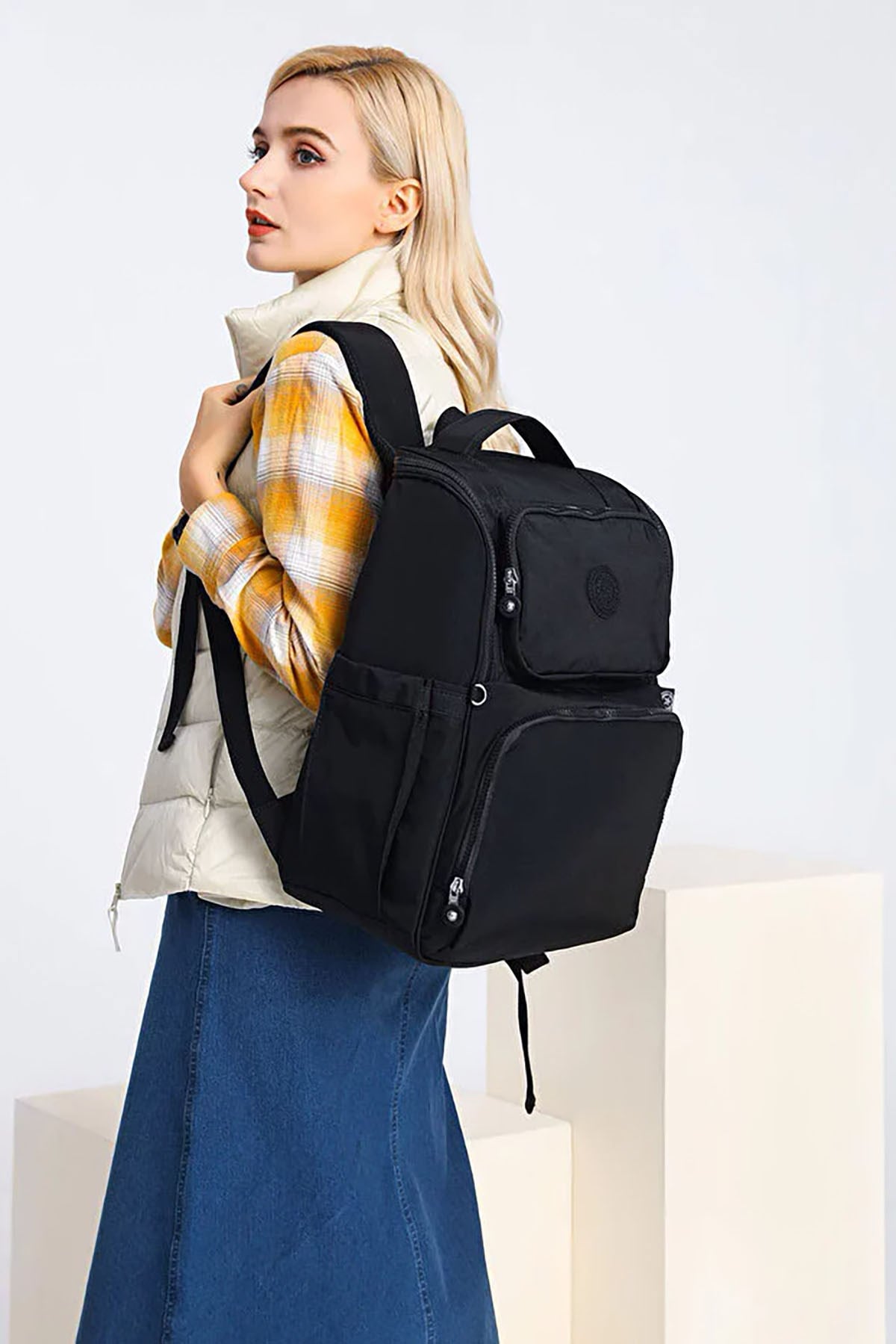 Smart Bags 3000 Sırt Çantası Mürdüm
