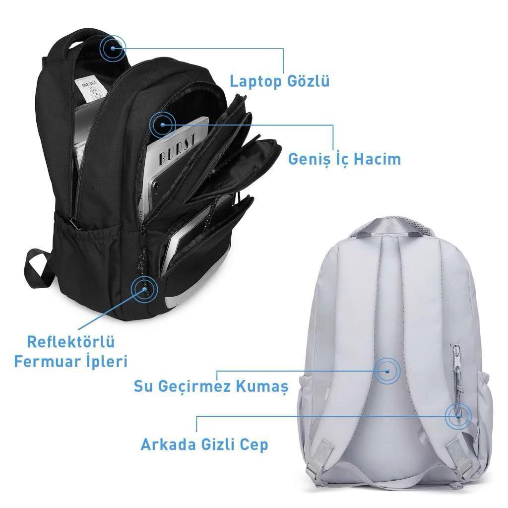 Smart Bags 3234 Sırt Çantası Siyah