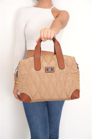 Silver & Polo SP1152 Kadın Seyahat Çantası A.Vizon-Taba