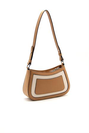 Silver & Polo SP1132 Kadın Çapraz Çanta Bej-A.Taba
