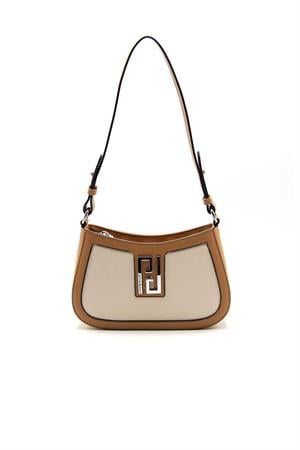 Silver & Polo SP1132 Kadın Çapraz Çanta Bej-A.Taba