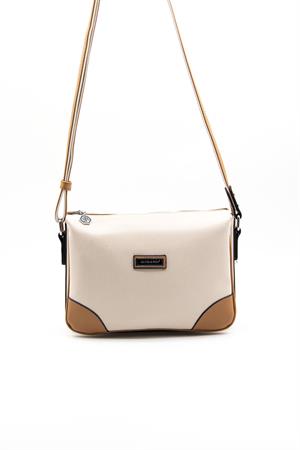 Silver & Polo SP784 Kadın Çapraz Çanta Bej-A.Taba
