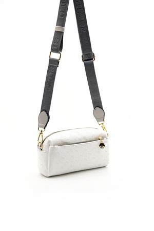 Silver & Polo SP1142 Kadın Çapraz Çanta Beyaz-A.Gri
