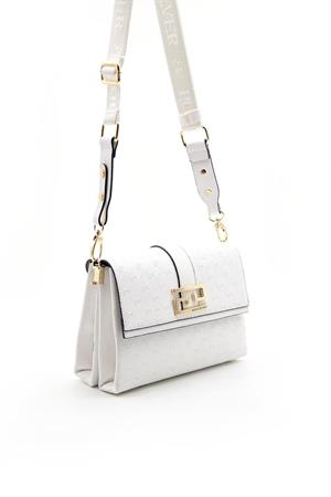 Silver & Polo SP1009 Kadın Çapraz Çanta Beyaz