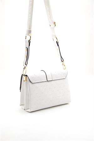Silver & Polo SP1009 Kadın Çapraz Çanta Beyaz
