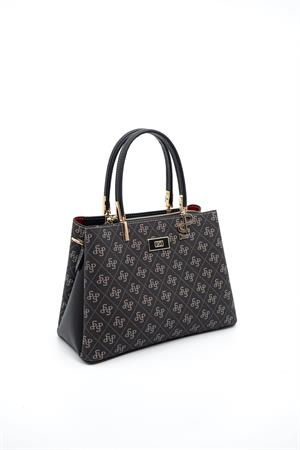 Silver & Polo SP1098 Kadın El Çantası Füme-Siyah