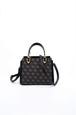 Silver & Polo SP1133 Kadın El Çantası Füme-Siyah