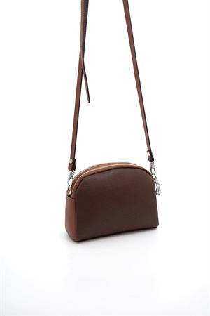 Silver & Polo SP1144 Kadın Çapraz Çanta Kahve-Taba