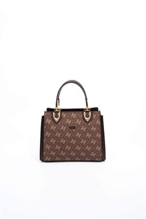 Silver & Polo SP1133 Kadın El Çantası Kahve