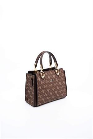 Silver & Polo SP1133 Kadın El Çantası Kahve