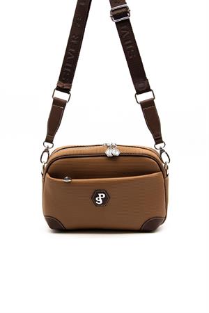 Silver & Polo SP1094 Kadın Çapraz Çanta Karamel-Kahve