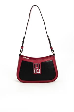Silver & Polo SP1132 Kadın Çapraz Çanta Siyah-Bordo