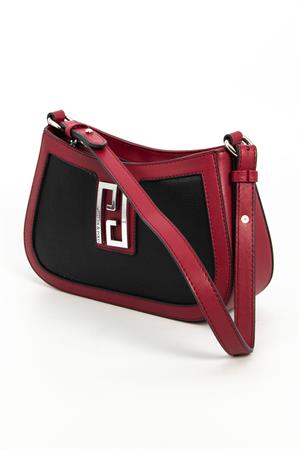 Silver & Polo SP1132 Kadın Çapraz Çanta Siyah-Bordo