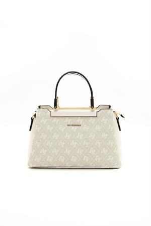 Silver & Polo SP913 Kadın El Çantası Taş-Kemik