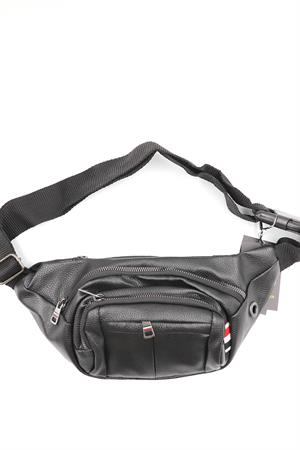 Arı Deri 814ARI Bel Çantası & FreeBag Siyah