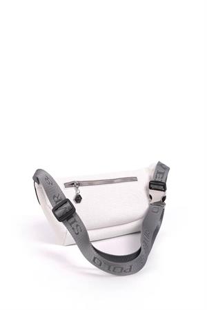Silver & Polo SP1192 Kadın Bel Çantası Beyaz-A.Gri