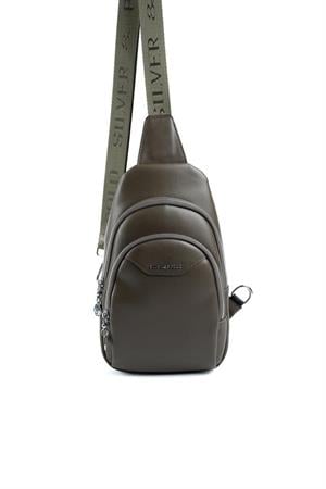 Silver & Polo SP959 Kadın Vücut Çantası Zeytuni