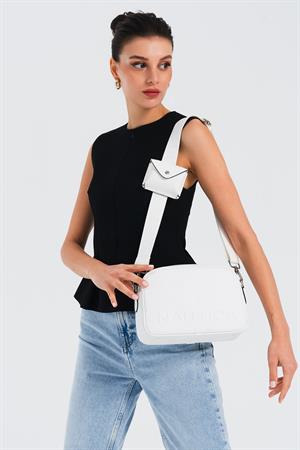 Nautica CN7157T Çapraz Çanta Beyaz