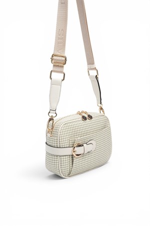 Silver & Polo SP1256 Kadın Çapraz Çanta Yeşil-Kemik