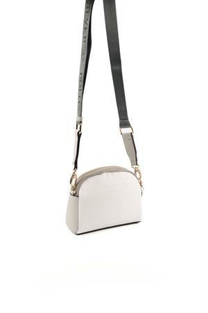 Silver & Polo SP1144 Kadın Çapraz Çanta Beyaz-A.Gri