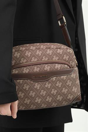 Silver & Polo SP1201 Kadın Çapraz Çanta Kahve
