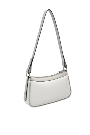 Silver & Polo SP1274 Kadın Çapraz Çanta Beyaz-A.Gri