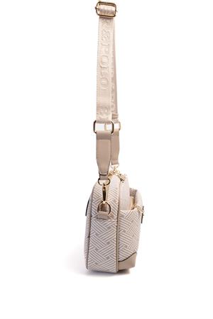 Silver & Polo SP1094 Kadın Çapraz Çanta Bej-Kum