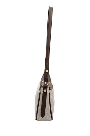 Silver & Polo SP1274 Kadın Çapraz Çanta Taş-Kahve