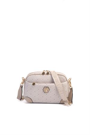 Silver & Polo SP1094 Kadın Çapraz Çanta Bej-Kum
