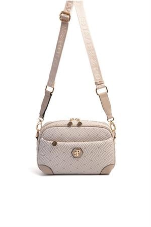 Silver & Polo SP1094 Kadın Çapraz Çanta Bej-Kum