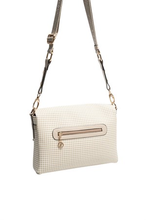 Silver & Polo SP963 Kadın Çapraz Çanta Kum-Kum Beji
