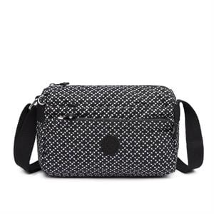 Smart Bags 1006 Çapraz Çanta Siyah Beyaz
