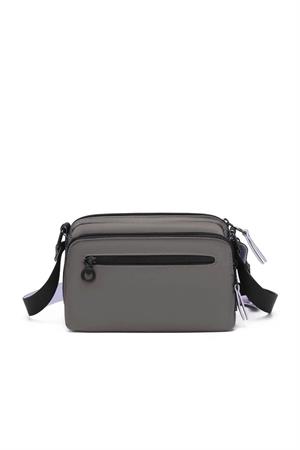 Smart Bags 3249 Çapraz Çanta Gri-Lila