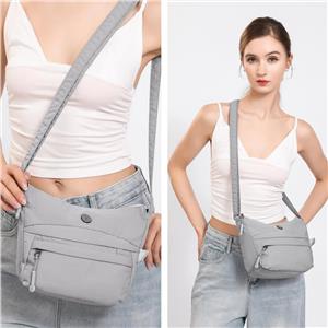 Smart Bags 3342 Kadın Çapraz Çanta Jean Mavi