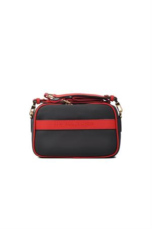 U.S Polo US24281 Çapraz Çanta Lacivert-Beyaz-Kırmızı