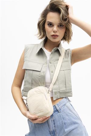 United Benetton BNT1252 Çapraz Çanta Bej