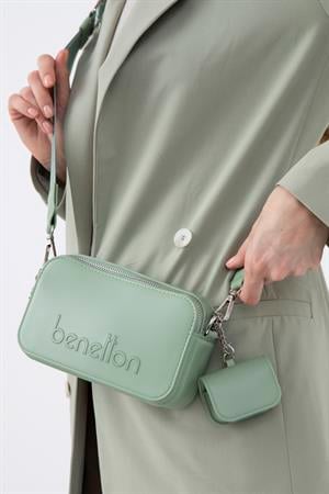 United Benetton BNT1448 Çapraz Çanta Yeşil