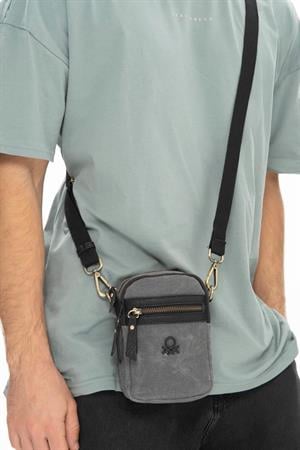 United Benetton BNT992 Çapraz Çanta Gri