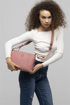United Benetton BNT815 Çapraz Çanta Gül-Taba