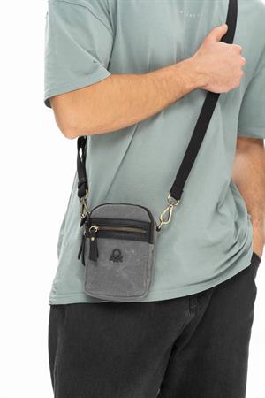 United Benetton BNT992 Çapraz Çanta Gri