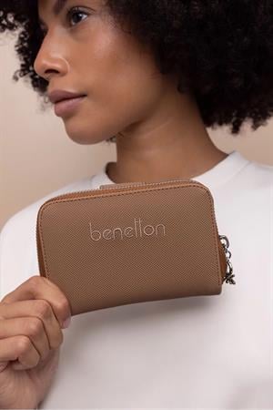 United Benetton BNT1427 Cüzdan & Kartlık Camel