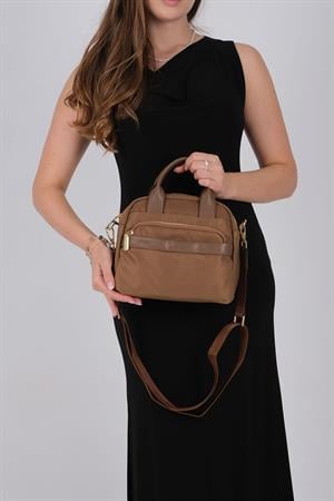 Silver & Polo 1216 Kadın El Çantası Tütün-Kahve