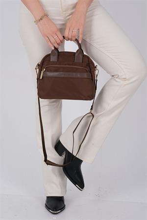 Silver & Polo 1216 Kadın El Çantası Kahve