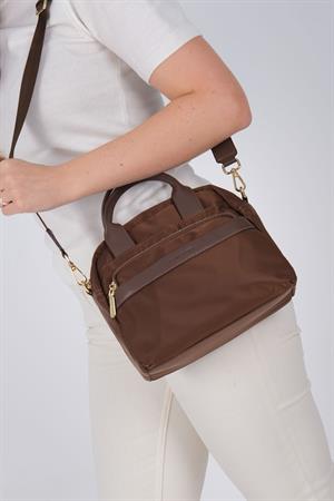 Silver & Polo 1216 Kadın El Çantası Kahve