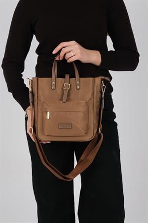 Silver & Polo 1218 Kadın El Çantası Tütün-Kahve
