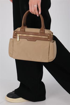Silver & Polo 1219 Kadın El Çantası Vizon-Camel